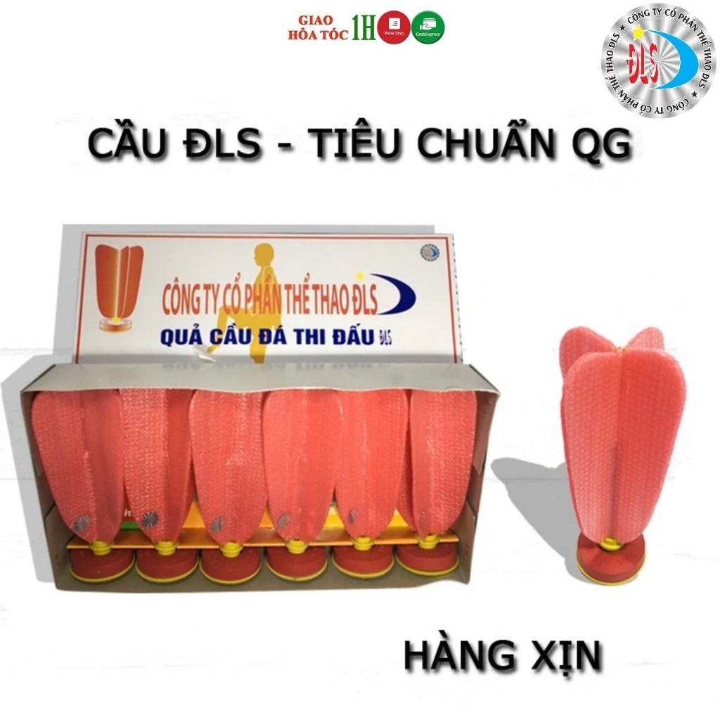 Hộp 6 quả Cầu Đá Thi Đấu ĐLS - Cầu Đá Tiêu Chuẩn Thi Đấu Quốc Gia  (1 hộp 6 quả)