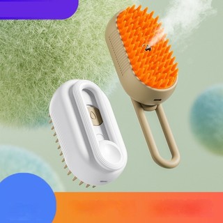 Mèo Và Chó Thú Cưng Xịt Massage Lược Xịt Một Nhấp Chống Bay Lược Chải Tóc Tắm Tẩy Lông Đồ Dùng Cho Thú Cưng