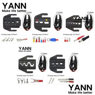 Yann1 ferrule crimp set yf series yf-04b / 03c / 10n / 2546b wire crimper tool connector ferrule crimper kìm crimping kìm crimping kìm hàm