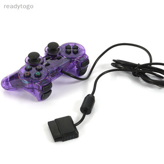 [Readytogo] 1 Chiếc Tay Cầm Chơi Game Kết Nối Có Dây Mới Nhất Cho Bộ Điều Khiển Sony PS2 Cho Sony PS2 / PSX Joy Cho Sony PSone Joypad Bộ Điều Khiển Có Dây [Hàng Có Sẵn]