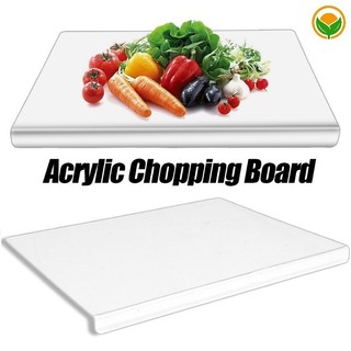2 Kích Thước Mặt Bàn Bếp Chống Trơn Trượt Trong Suốt Thớt / Làm Dày Dễ Dàng Làm Sạch Acrylic Thớt Thực Phẩm