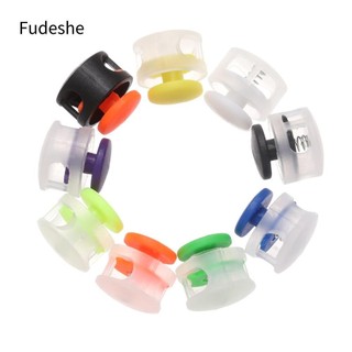 Fudeshe 10 Kẹp Nhựa 7mm Lỗ 17*16mm Chất Lượng Cao Tiện Lợi Dễ Sử Dụng