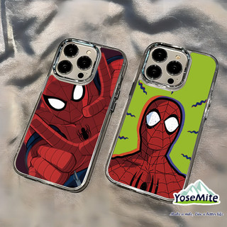 người nhện Ốp Điện Thoại Mềm Bằng Kim Loại Sang Trọng Cho iPhone 14 XR 13 11 12 Pro Max 8 7 6 6S Plus X Xs Max Se 2020 13 12 11