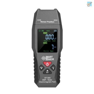 Cảm biến thông minh st1393 máy đo emf trường điện từ máy dò emf cầm tay máy đo bức xạ trường điện từ lcd kỹ thuật số nhỏ