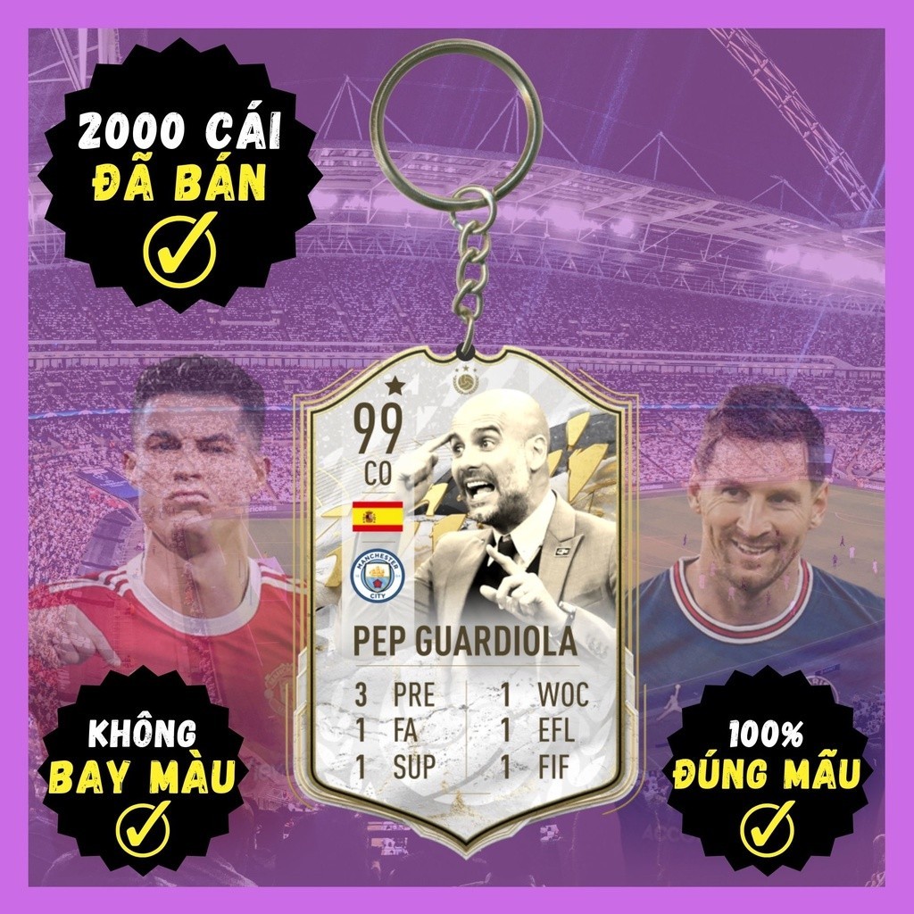 Móc Khóa Pep Gruadiola ICON