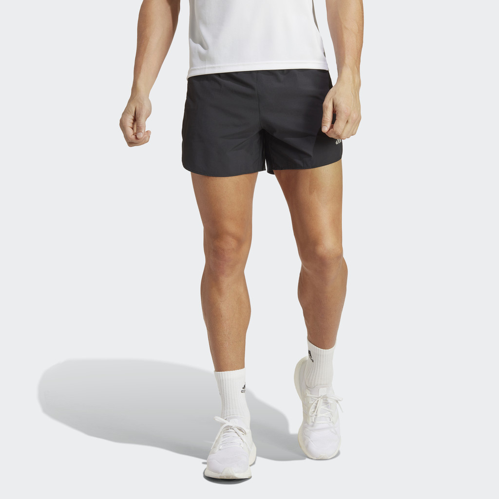 Adidas Chạy Quần Short 3 Sọc Run Icons Nam Đen HR3239