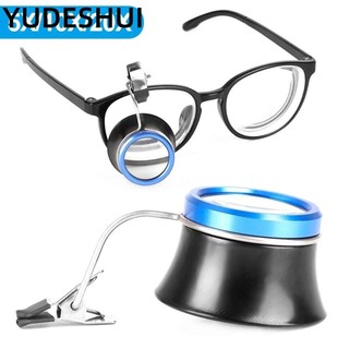 YUDESHUI Kính lúp kính mắt Clip-On Chuyên nghiệp một mắt dành cho thợ đồng hồ Kính lúp trang sức