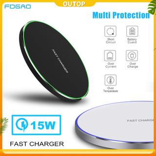 Bộ sạc từ tính không dây OUTOP Hợp kim nhôm siêu mỏng Sạc nhanh15wqi
