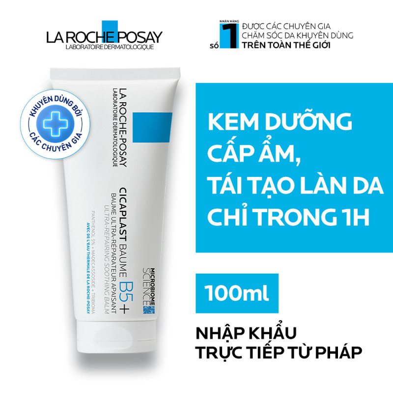 Kem dưỡng làm dịu & phục hồi da La Roche-Posay Cicaplast Baume B5+ 100ml