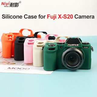 Vỏ máy ảnh silicon mềm Vỏ giáp cảm giác da Túi DSLR dành cho phụ kiện máy ảnh Fuji XS20 XS10 Fujifilm