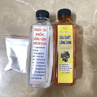 Tẩy mốc, dầu quét lồng tre, gỗ Phụ kiện lồng chim GH