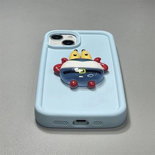 Ốp điện thoại màu xanh nhạt phù hợp cho IPhone 14 15 Pro Max cho IPhone 11 12 Pro Max X XR XS Max SE 7 Plus 8 Plus IPhone 13 Pro Max với Boss Cua Thiết kế thú vị