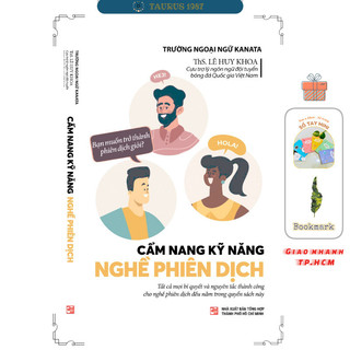 Sách Cẩm nang kỹ năng nghề phiên dịch