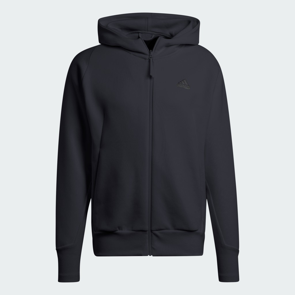 adidas Phong cách sống Áo Track Jacket Có Mũ Khóa Kéo Dọc Thân Premium Z.N.E. Nam Đen IN5089