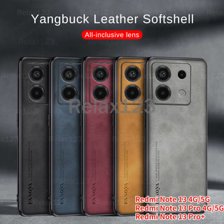 Ốp điện thoại cho xiaomi redmi note 13 pro 5g ốp lưng redminote13pro redmi note13 4g 5g note13pro + 13pro + 2024 vỏ bảo vệ ống kính da cừu silicon chống sốc coque ốp lưng