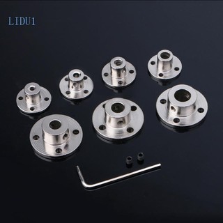 Lidu1 10mm Khớp nối mặt bích cứng nhắc Động cơ Hướng dẫn trục Khớp nối động cơ