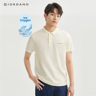 Áo sơ mi GIORDANO 01014381 thêu họa tiết làm mát công nghệ cao thời trang dành cho nam