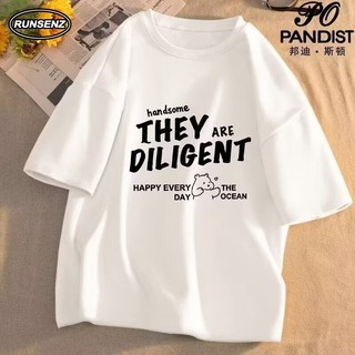 M-8xl Phong Cách Hàn Quốc Chữ Oversize Top Nam Plus Size Tay Ngắn Áo Đơn Giản Rời Thường Ngày Tee