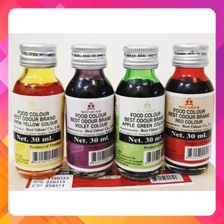 Màu thực phẩm best odour 30ml