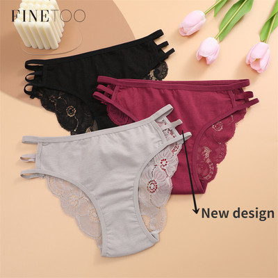 Finetoo Quần Ren Nữ Màu Trơn Quần Lót Nữ Đùi Gợi Cảm Quần Lót Nữ