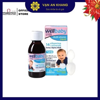 Multi-vitamin Wellbaby cho trẻ từ 4 tháng đến 4 tuổi