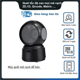 Máy quét mã vạch để bàn 2D,1D,QR code tốc độ cao
