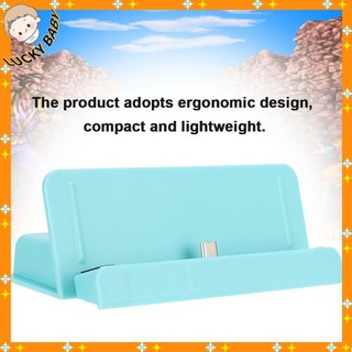 LUCKYBABY Cho Switch Lite Mini Console TYPE C Nhẹ Sạc Đứng Phụ Kiện Game