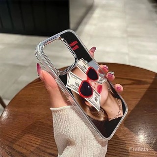 Dollar Sunglasses Girl Thích hợp cho Apple 15 14 13 Ốp điện thoại iPhone12 11pro xr xsmax 7 8p 2DOW