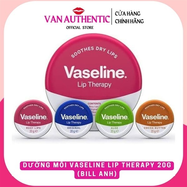 Dưỡng môi Vaseline Lip Therapy 20g (Bill Anh)