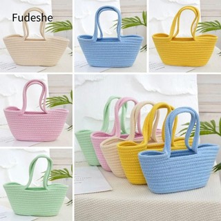 Fudeshe dệt Cotton, Túi xách hình vỏ thủ công, Ví đựng tiền xu Cotton dệt Túi đi biển mùa hè Kid Children