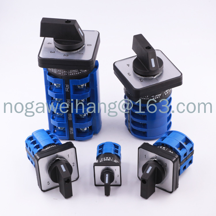 Công tắc quay nhiều bánh LW26-20, công tắc chuyển đổi năm bánh bốn bánh