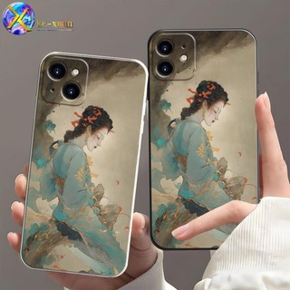 Ốp Điện Thoại iphone iphone Ốp Điện Thoại iphone Biểu Đồ Mực Thích Hợp Cho iPhone11 13 15 Chống Sốc iphone11promax Ốp Điện Thoại promax Vỏ Điện Thoại Niche Vỏ Mềm Vỏ Bảo Vệ HAJS