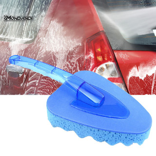 MONDANDI Bàn Chải Bọt Biển Ô Tô Công Cụ Làm Sạch Cửa Sổ Xanh Đa Năng Hiệu Quả Cao Cho Xe