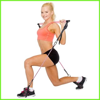 Pilates Bar Set Thiết Bị Tập Thể Dục Cho Nữ Thiết Bị Tập Luyện Tại Nhà Tập Gym Có Dây Kháng Lực Cho Nữ Toàn Thân mdysvn mdysvn mdysvn