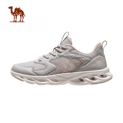 CAMEL CROWN Leisure Ngoài Trời Mùa Hè Lưới Thoáng Khí Đen Nhẹ Đệm Thể Thao Thoải Mái Giày Đi Bộ Cho Nam Nữ Cặp Đôi