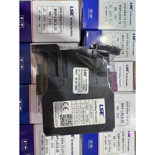 [Giá hủy diệt] Khởi động từ contactor LSE 2P 32A 220v ( LSC2-2P-32A ) hàng chính hãng công ty