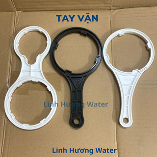 Tay gông vặn tháo cốc lọc 123 10inch, 20inch, tay vặn cốc màng