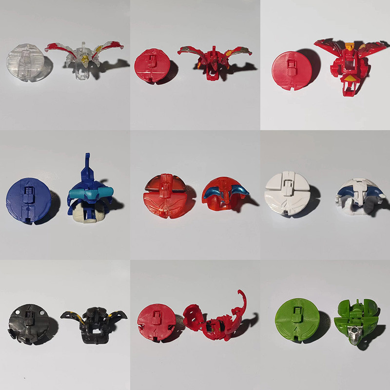 Đồ Chơi Mô Hình Nhân Vật Bakugan Battle Brawlers Combine &amp; Brawl NILLIOUS TROX Dragonoid Bạch Tuộc