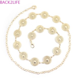 Back2life body chain thắt lưng nữ đơn giản phù hợp với rỗng đầm phụ kiện eo corset dây xích thắt lưng