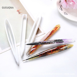 Guouqna bút khuôn silicon nhựa trang trí thủ công diy bút bi khuôn guouqna