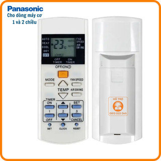 Điều khiển điều hòa Panasonic thường - Remote máy lạnh Panasonic