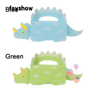 Set 10 hộp đựng bánh kẹo hình khủng long dễ thương dùng trang trí DIY