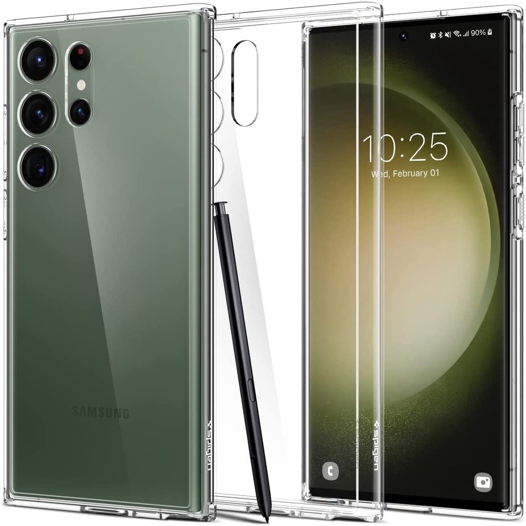 Ốp điện thoại trong suốt Spigen Ultra Hybrid Samsung Galaxy S24 Ultra Galaxy S23 Ultra S23 S24 plus
