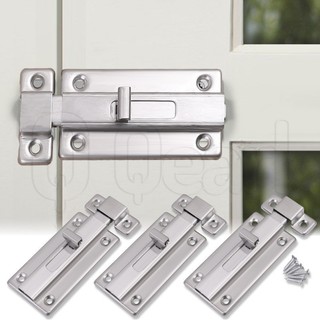 Lưới thép không gỉ 2 / 3 / 4inch - Chốt cửa chống trộm - Khóa cửa an toàn - Có ốc vít - Bản lề tủ Chốt chốt chốt chốt chốt chốt - Khóa trượt Thùng khóa - Nội thất phần cứng