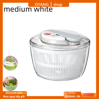 Oyang Salad Spinner Có Nắp Bảo Quản Bát Đa Năng Máy Sấy Rau Quả Bát Rửa Trái Cây Pasta Và Khoai Tây Chiên Spinner