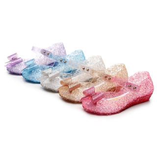 IKIDS cô gái dép nơ công chúa giày trẻ em đế mềm Aisha dép