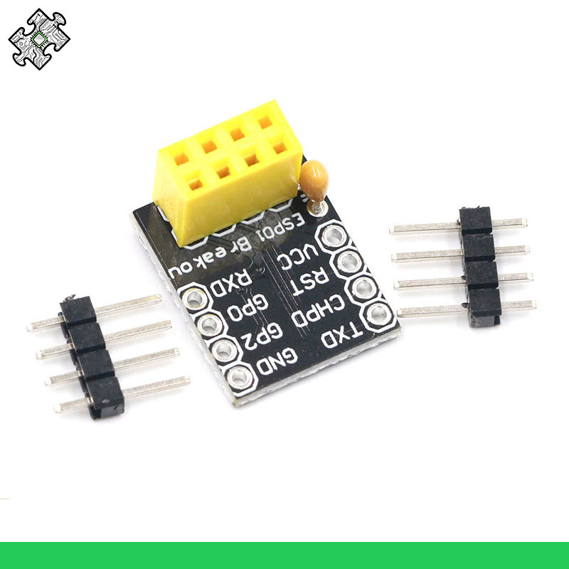 ENGLAB★Bảng đột phá ESP-01 ESP8266 ESP-01S, Bộ chuyển đổi bo mạch chủ nối tiếp ESP8266, Ổ cắm ESP826
