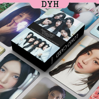 Illit lomo card set 55 tấm thẻ ảnh super real me hình nhóm nhạc kpop