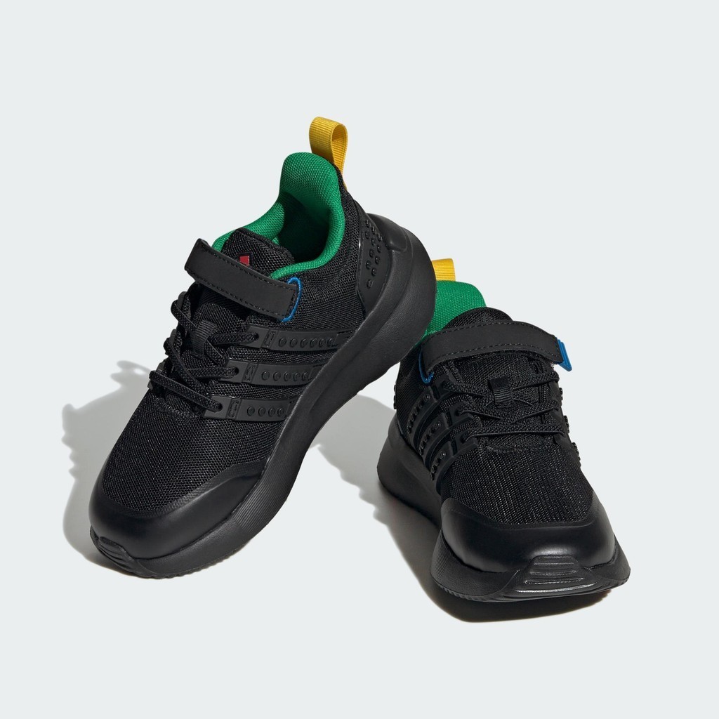 Adidas Chạy Giày adidas x LEGO® Racer TR21 Dây Co Giãn và Quai Dán Trên Trẻ em Đen IF2889