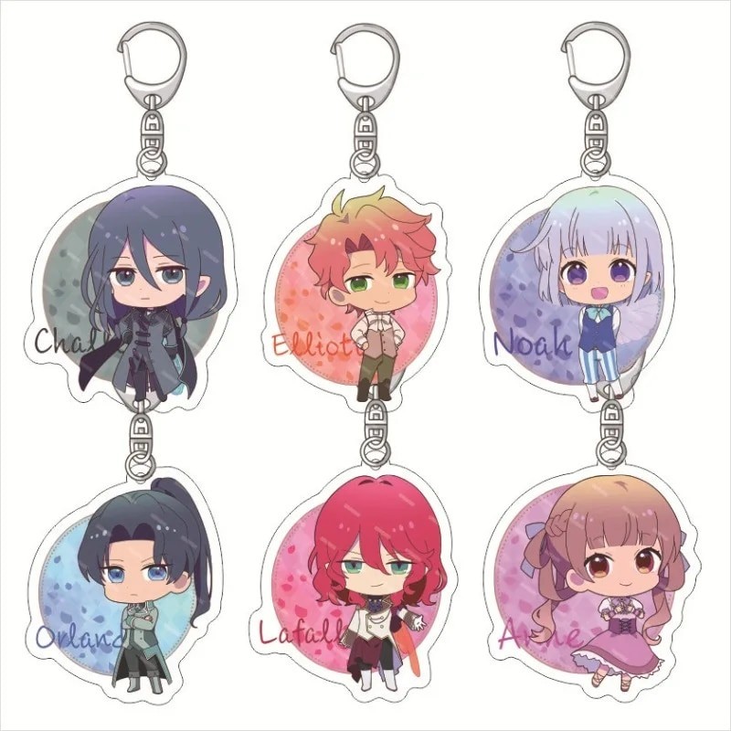 Móc khóa Anime Cosplay Women Sugar Apple Fairy Tail Hội pháp sư b Phụ kiện trang trí túi xách Balo